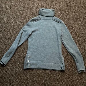 Athleta turtleneck sweater merino wool